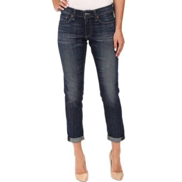 Lucky Brand Denim - Lucky Brand Sienna Cigarette Slim Jeans Distressed, 6/28